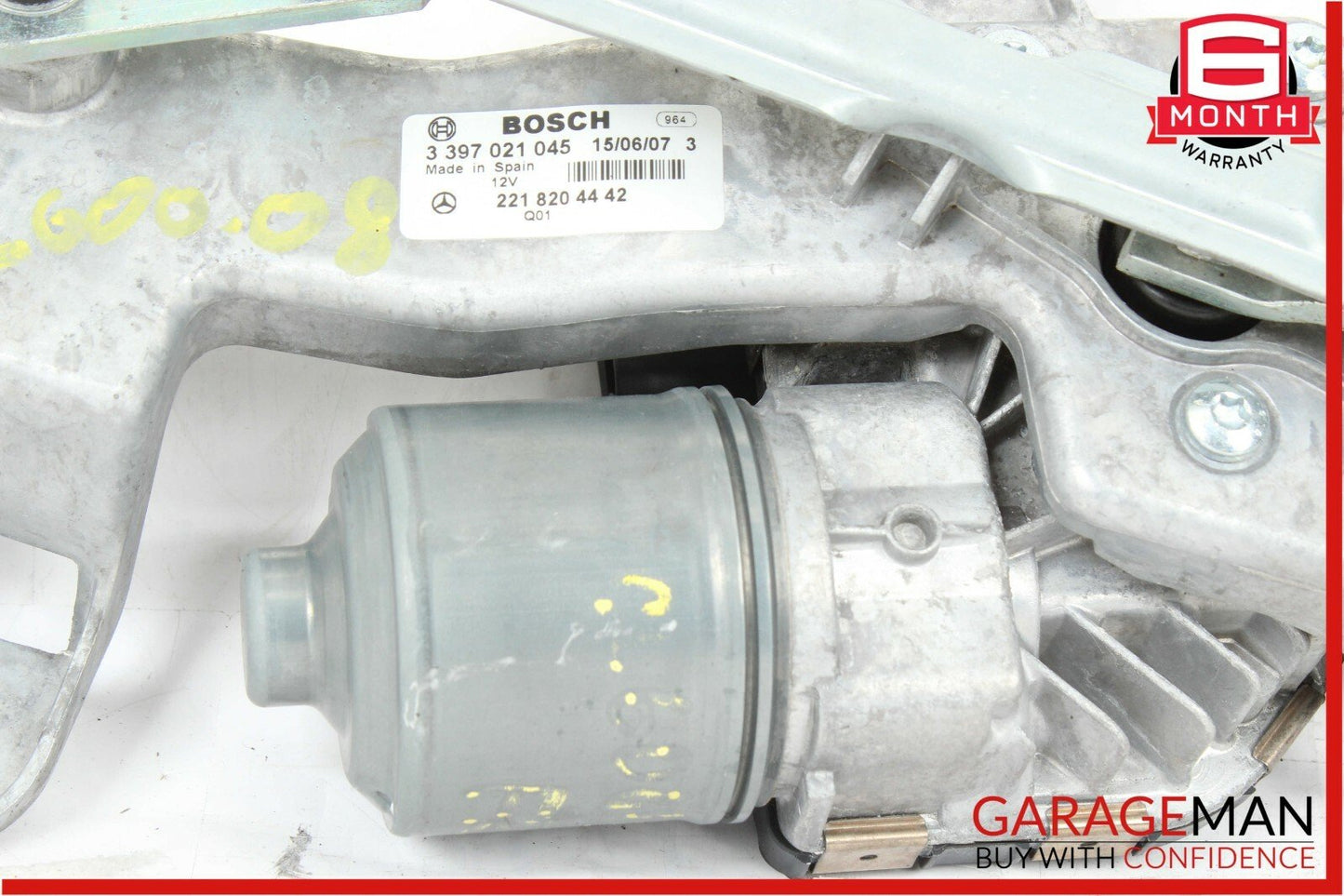 07-14 Mercedes W221 S500 S63 AMG CL600 Windshield Wiper Motor Right OEM