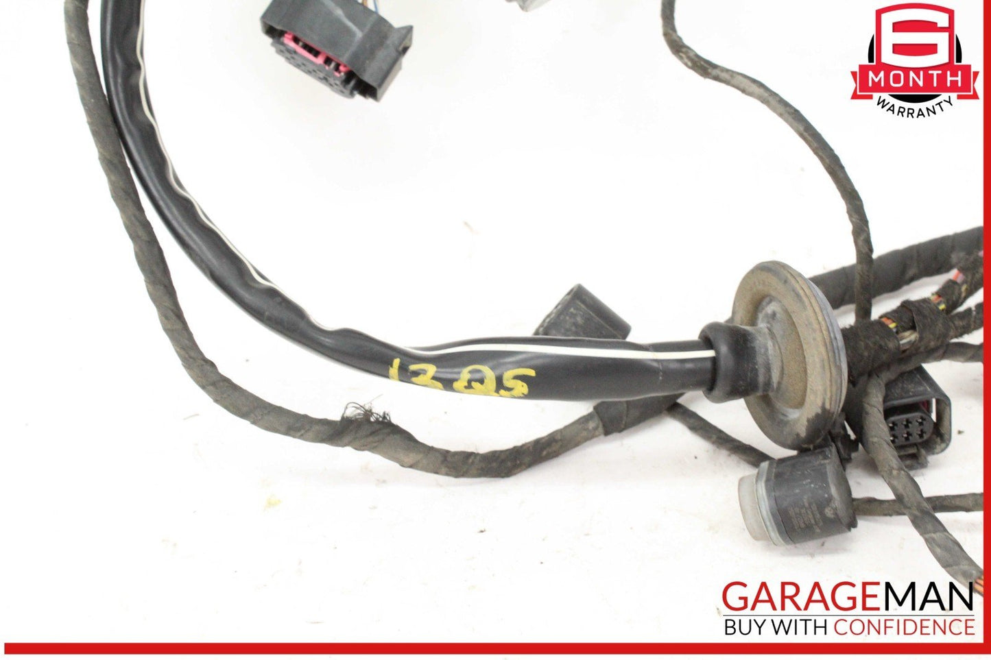 13-17 Audi Q5 SQ5 Rear Bumper Park Parking Sensor Wire Wiring Harness OEM