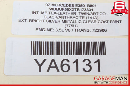 03-09 Mercedes W211 E350 E550 Front Right Passenger Door Control Module OEM