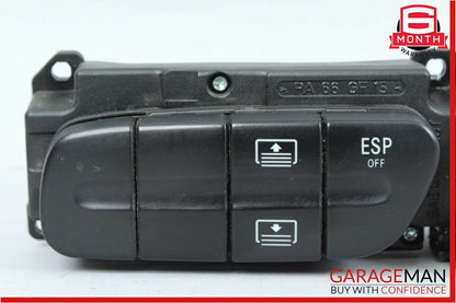 01-04 Mercedes W209 CLK500 C240 Hazard Light Control Switch 2038216279 OEM