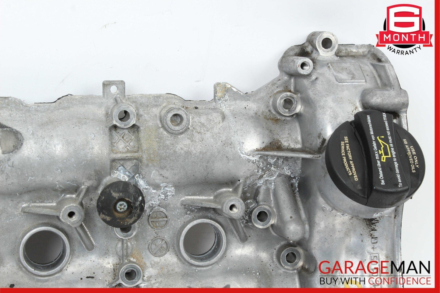 07-12 Mercedes W221 S550 SL550 Right Side Engine Cylinder Head Valve Cover OEM