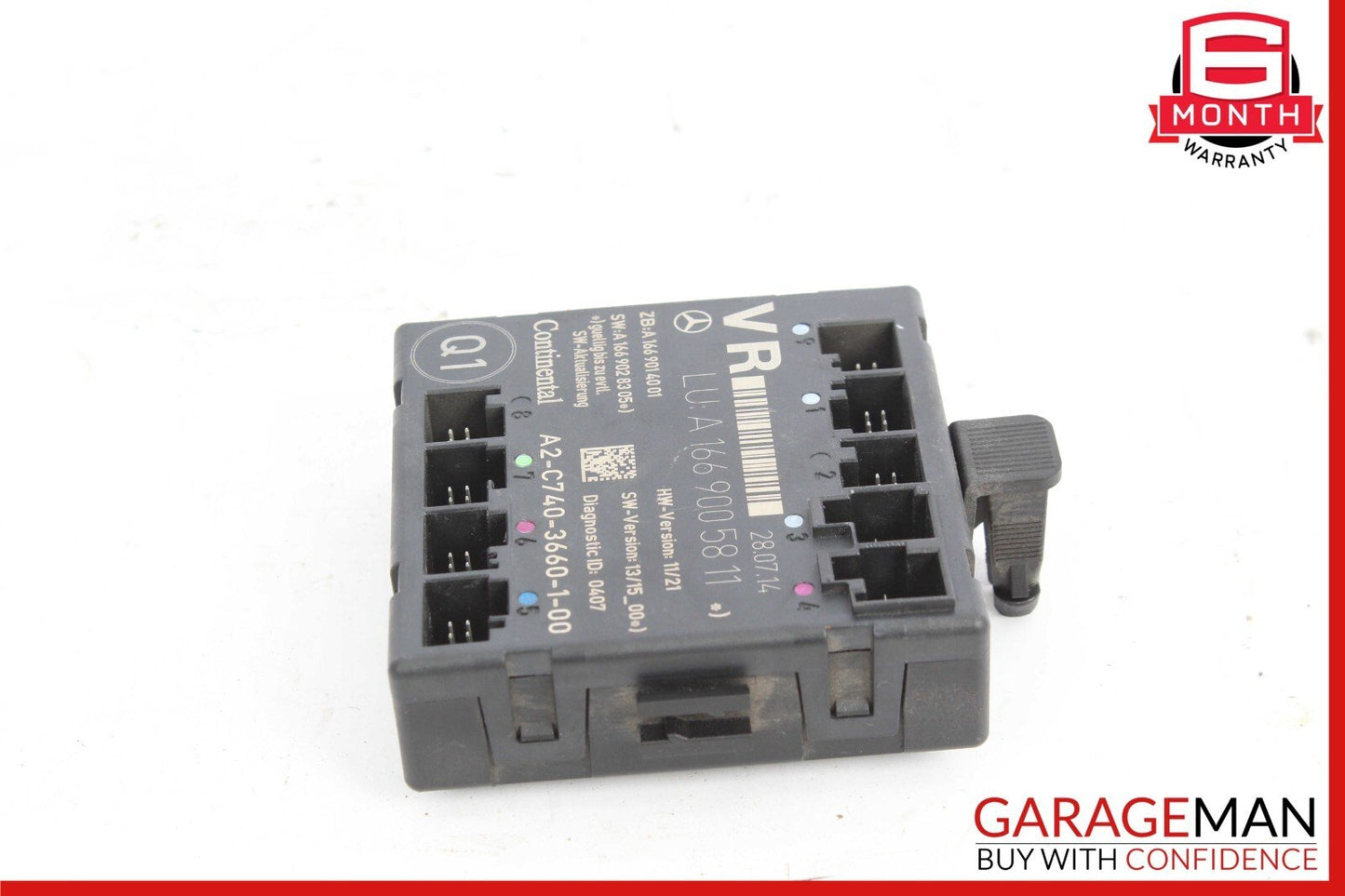 12-20 Mercedes CLA250 ML350 Front Right Side Door Control Module Unit