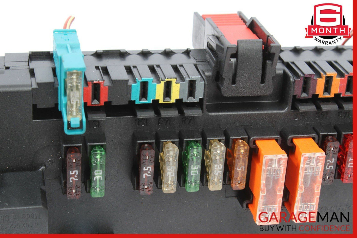 07-13 Mercedes W221 S400 S550 Rear Sam Fuse Box Relay Control OEM