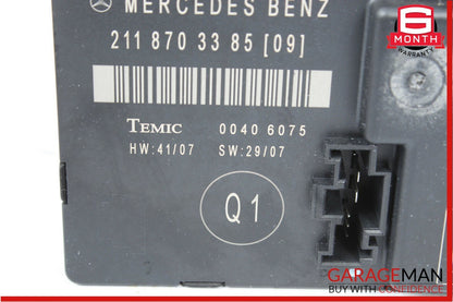 07-09 Mercedes W211 E350 E63 AMG Rear Left Driver Side Door Control Module OEM