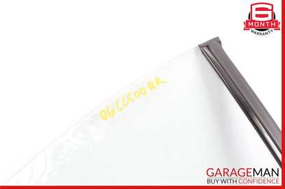 00-06 Mercedes W215 CL500 CL55 AMG Rear Right Side Quarter Door Window Glass OEM