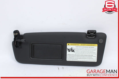 14-17 Audi SQ5 Q5 Front Left Driver Side Sun Visor Sunvisor Black 8U0857551F OEM