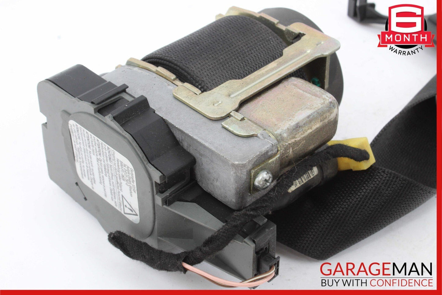 97-03 Mercedes W208 CLK320 CLK55 Front Right Seatbelt Seat Belt Retractor Black