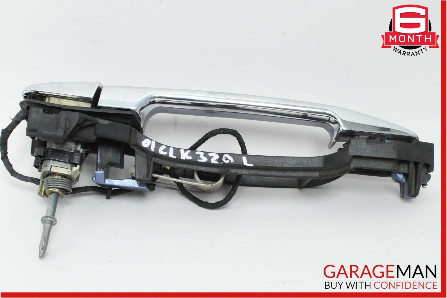 98-03 Mercedes W208 CLK320 Front Left Side Exterior Door Handle Quartz Blue OEM