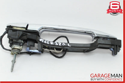 98-03 Mercedes W208 CLK320 Front Left Side Exterior Door Handle Quartz Blue OEM