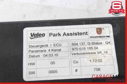 10-16 Porsche Panamera 970 Rear Parking Park Assist Computer Control Module OEM