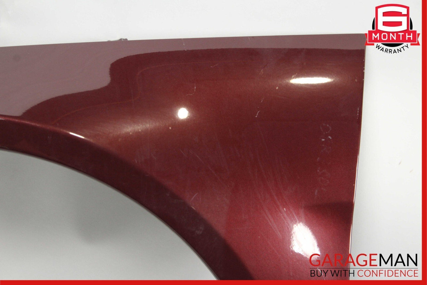 06-10 Mercedes W251 R350 Front Left Side Wing Fender Panel Cover Carneol Red