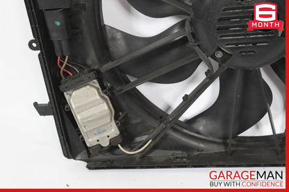 08-18 Mercedes W204 C250 C300 Engine Radiator Cooling Fan Shroud Motor Assy