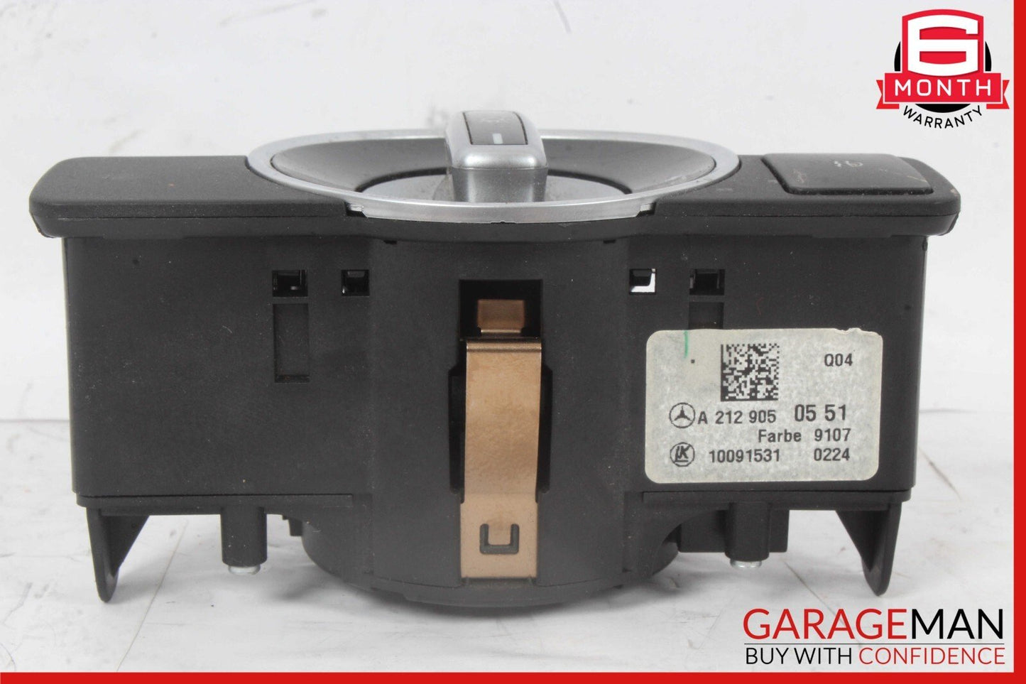 08-20 Mercedes W212 E350 GLK350 Headlight Fog Light Switch Control Module OEM