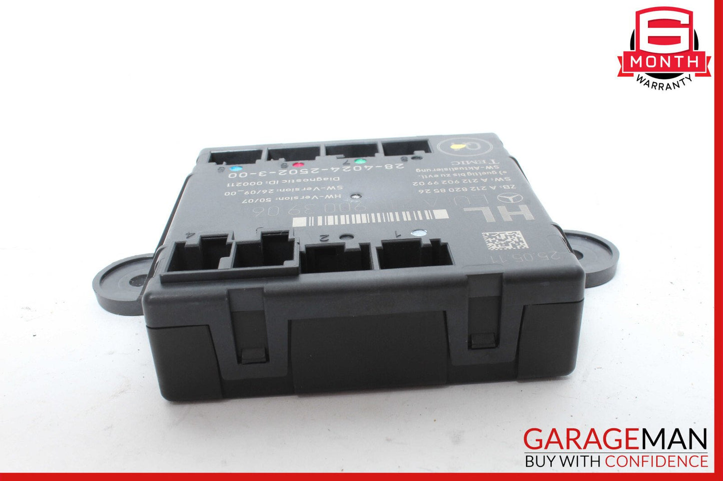 08-18 Mercedes W204 C250 C300 CLS550 Rear Left Side Door Control Module OEM