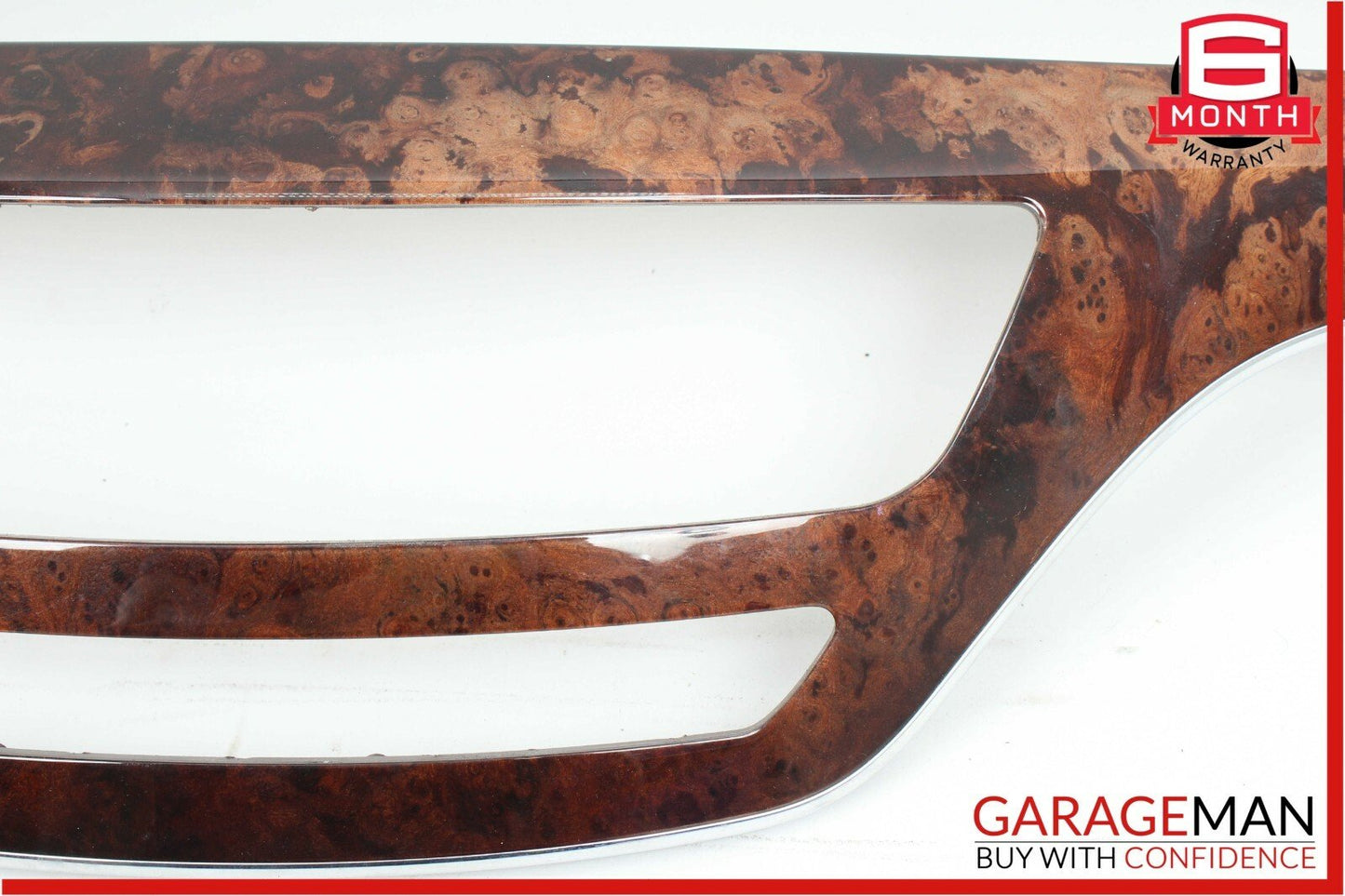 07-09 Mercedes W221 S550 Front Dash Dashboard Trim Panel Cover Bezel Wood OEM
