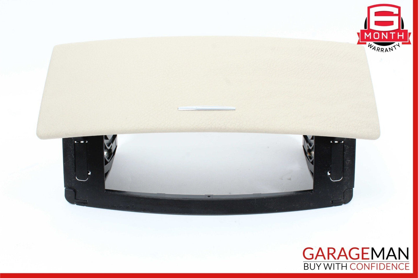 07-09 Mercedes W221 S550 Center Console Dashboard CD Player Trim Cover Beige OEM