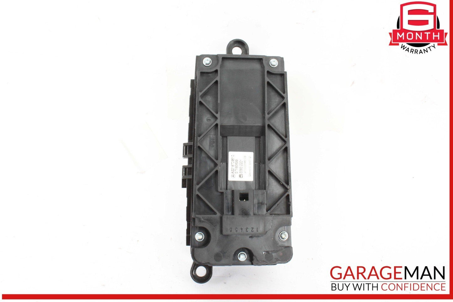 10-13 Mercedes W221 S550 S450 Rear Right Side Window Control Switch Black OEM
