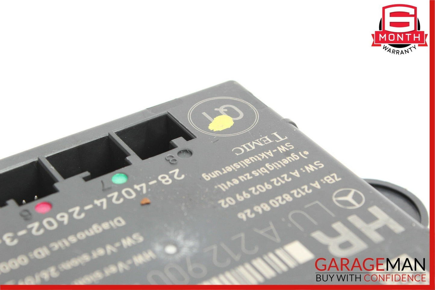 08-14 Mercedes W204 C300 C250 Rear Right Side Door Control Module Unit