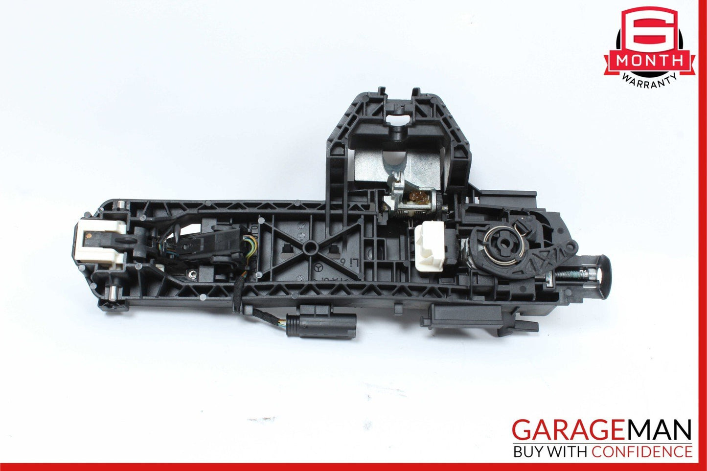 10-13 Mercedes W212 E350 Front Left Side Exterior Door Handle Keyless Go Gray
