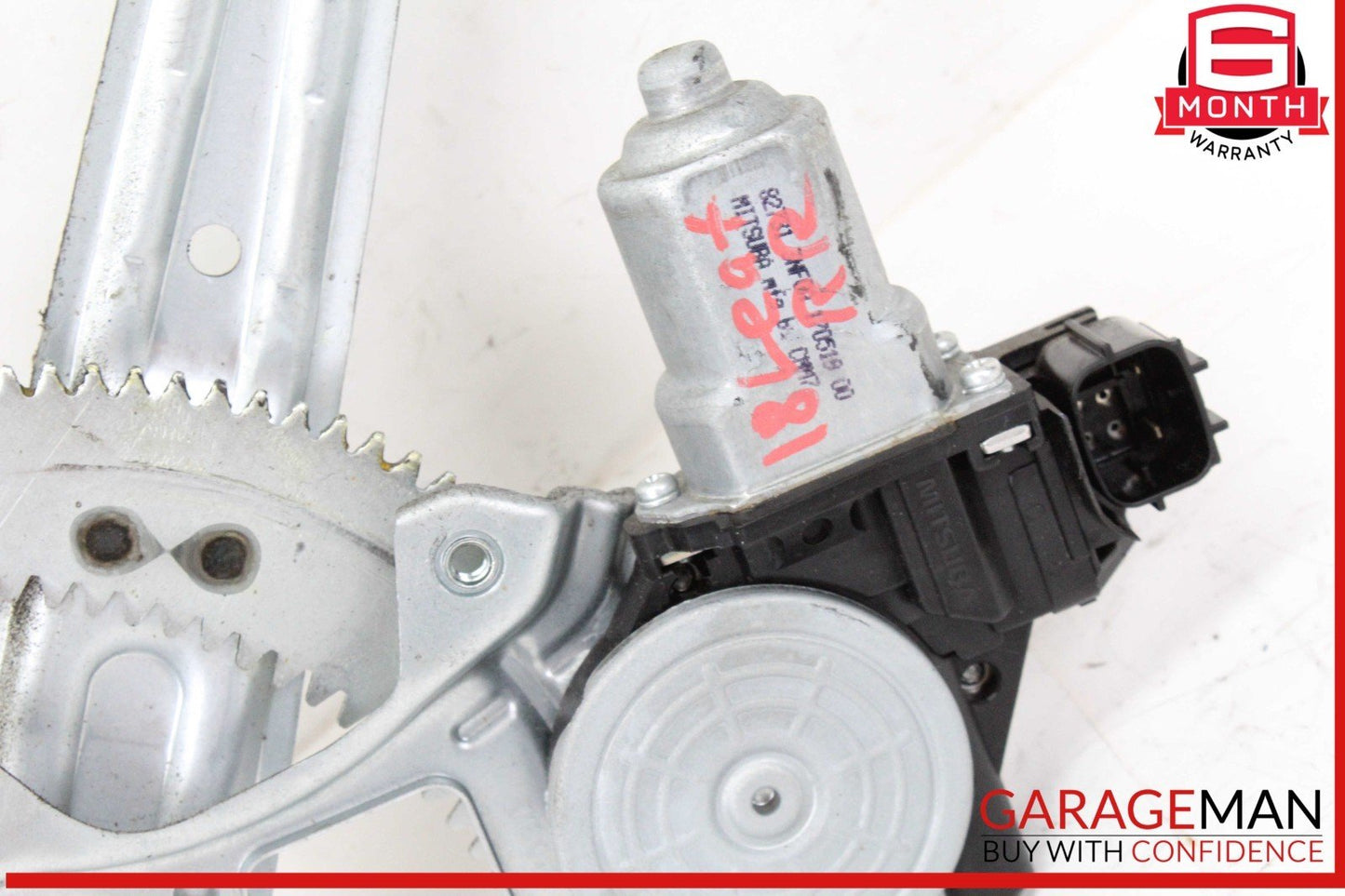 13-24 Nissan Leaf Rear Right Passenger Side Window Regulator w/ Motor OEM