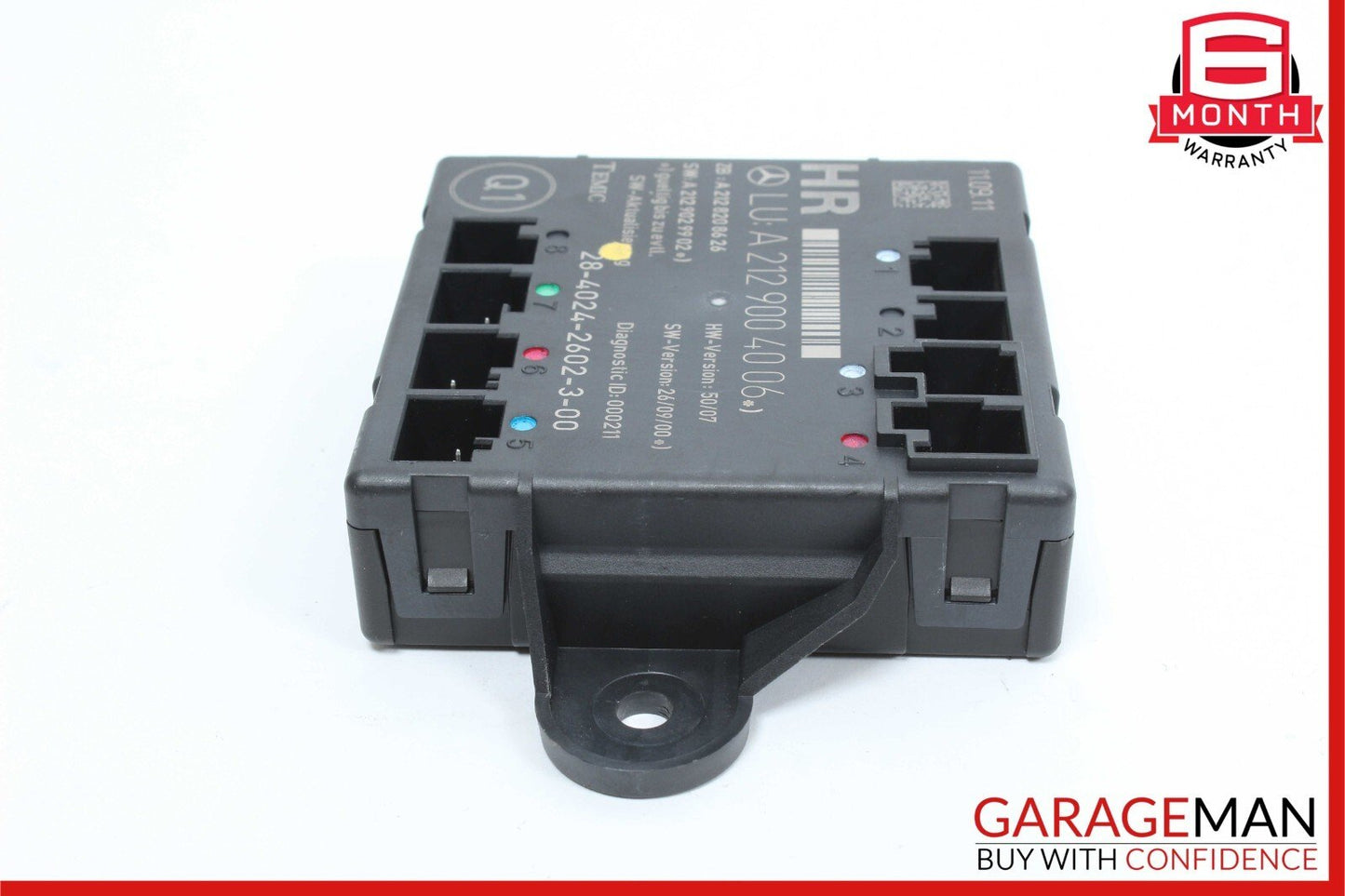 08-18 Mercedes W204 C250 C300 GLK350 E350 Rear Right Side Door Control Module