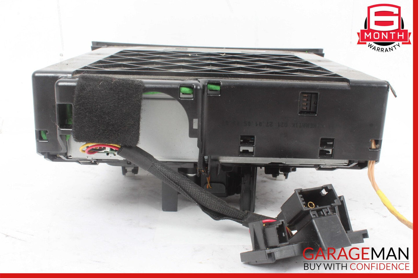 03-09 Mercedes W211 E500 Hazard Light Door Lock Control Switch Module Wood OEM