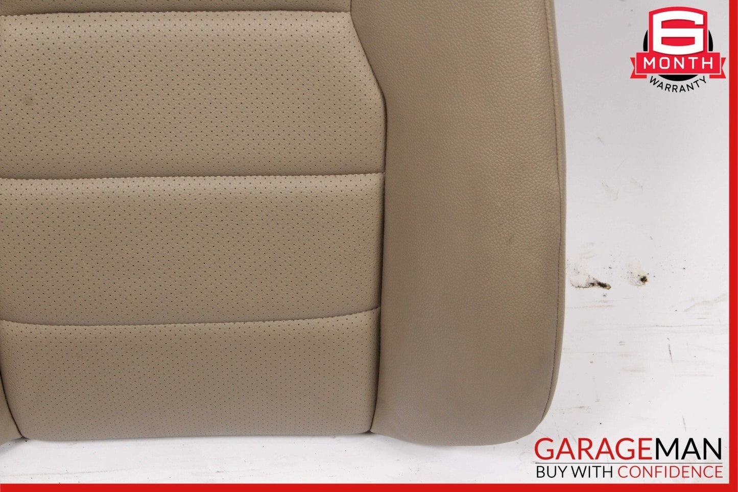 08-14 Mercedes W204 C250 C350 Sedan Front Right Top Upper Seat Cushion Beige OEM