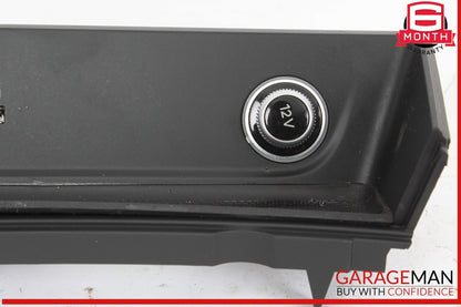 17-24 Audi A4 Quattro Center Consle Storage Tray w/ Power Outlet & Key OEM