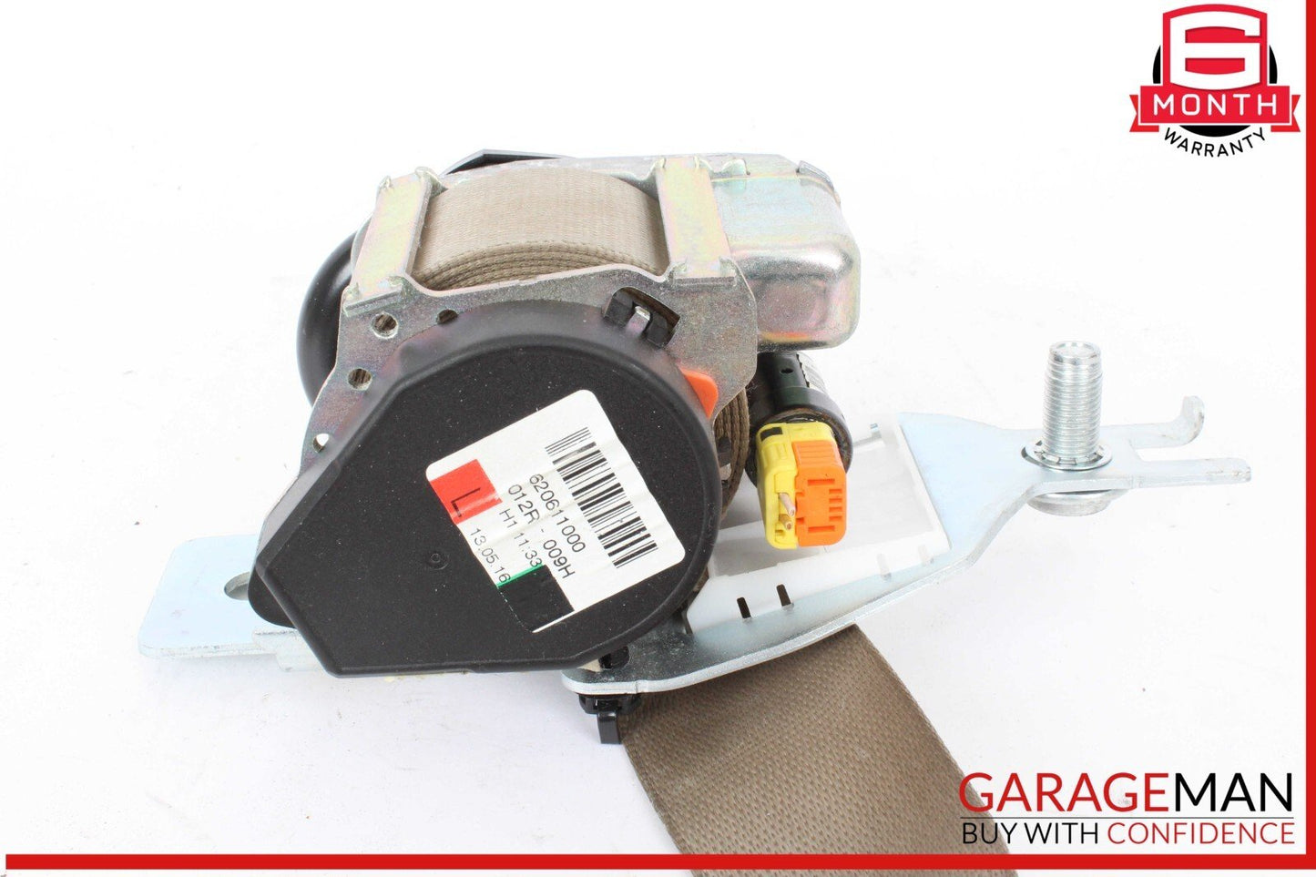 12-19 Mercedes X166 GL450 GLS550 Rear 2nd Row Left Driver Side Seat Belt OEM