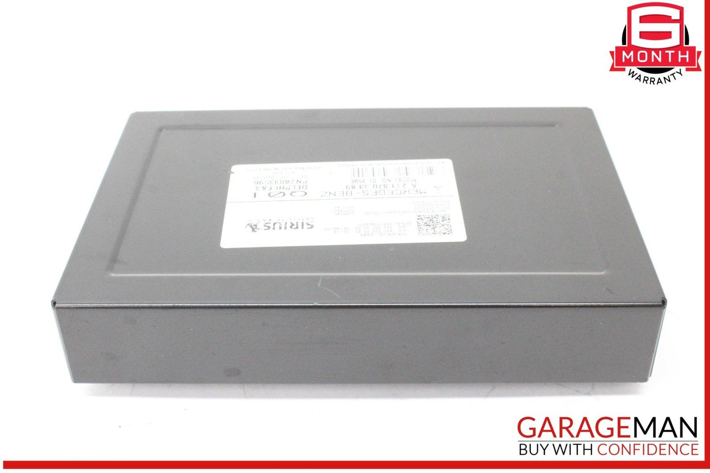 03-09 Mercedes W209 CLK350 ML350 Sirius Satellite Radio Receiver 2118703389 OEM