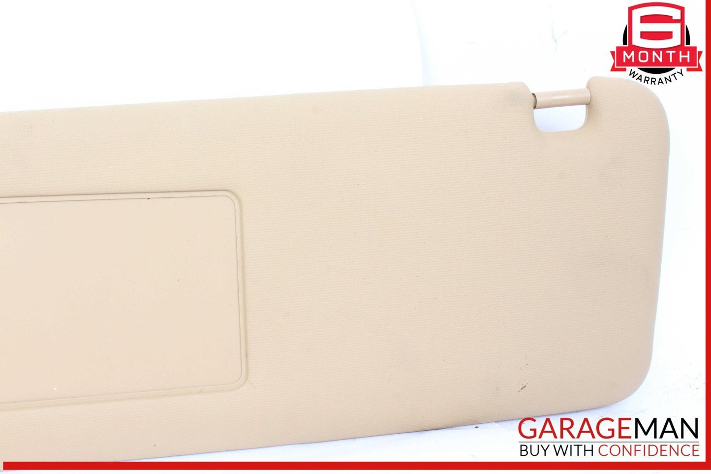 11-14 Porsche Cayenne 958 Front Left Side Sun Visor Sunvisor Beige OEM