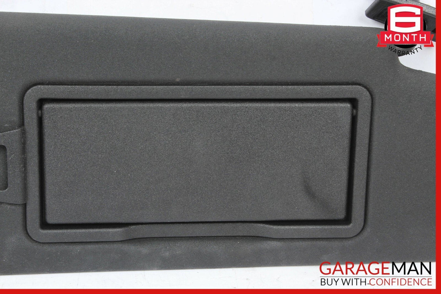 08-14 Mercedes W204 C300 C350 Right Passenger Side Sunvisor Sun Visor Black OEM