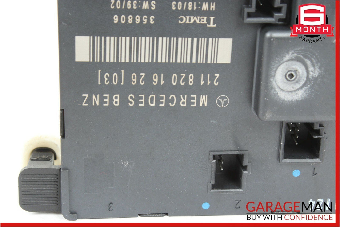 03-06 Mercedes W211 E350 E500 Rear Right Passenger Side Door Control Module Q10
