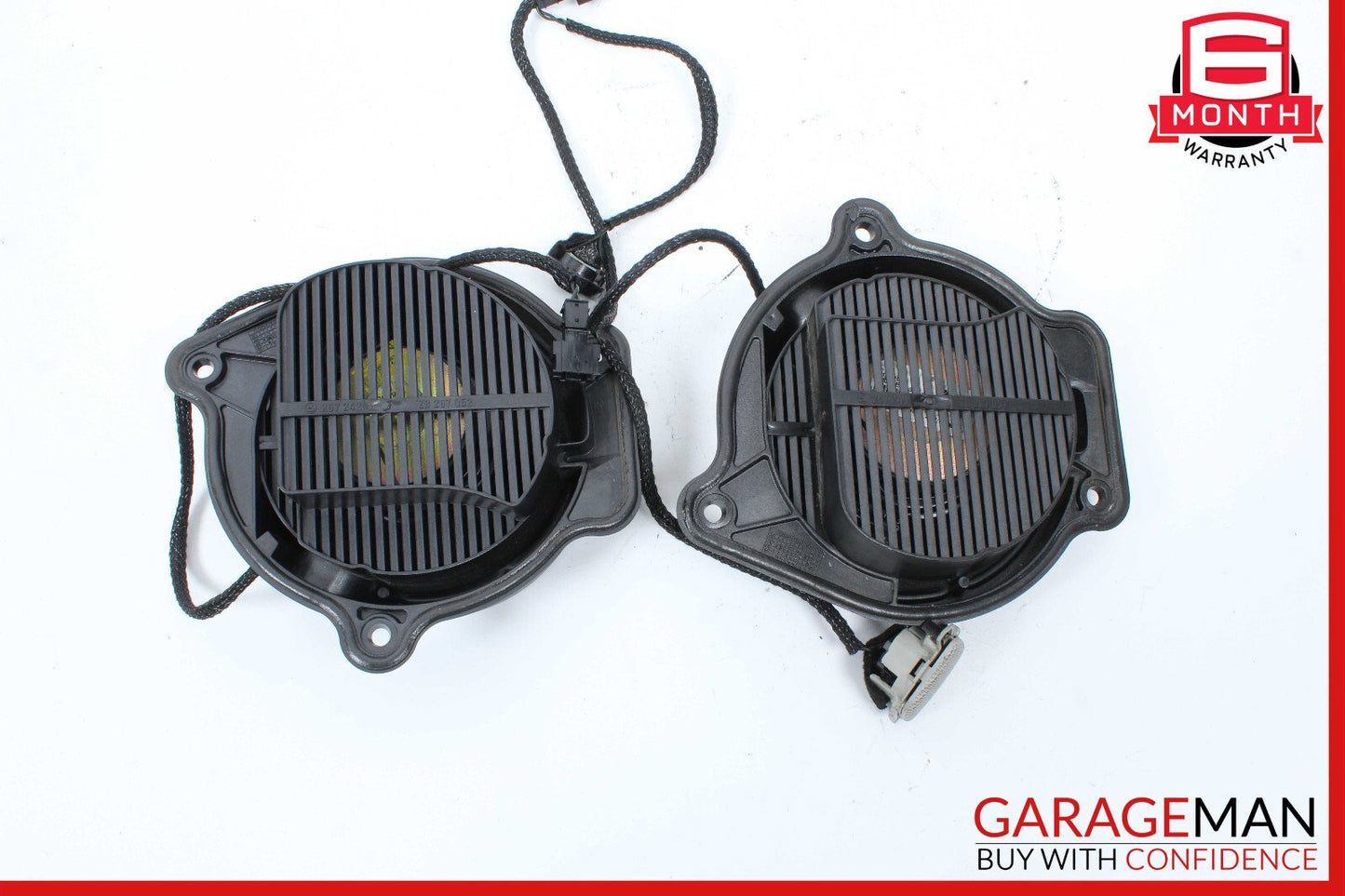 00-06 Mercedes W220 S55 AMG Rear Left & Right Door Audio Sound Speaker Set OEM