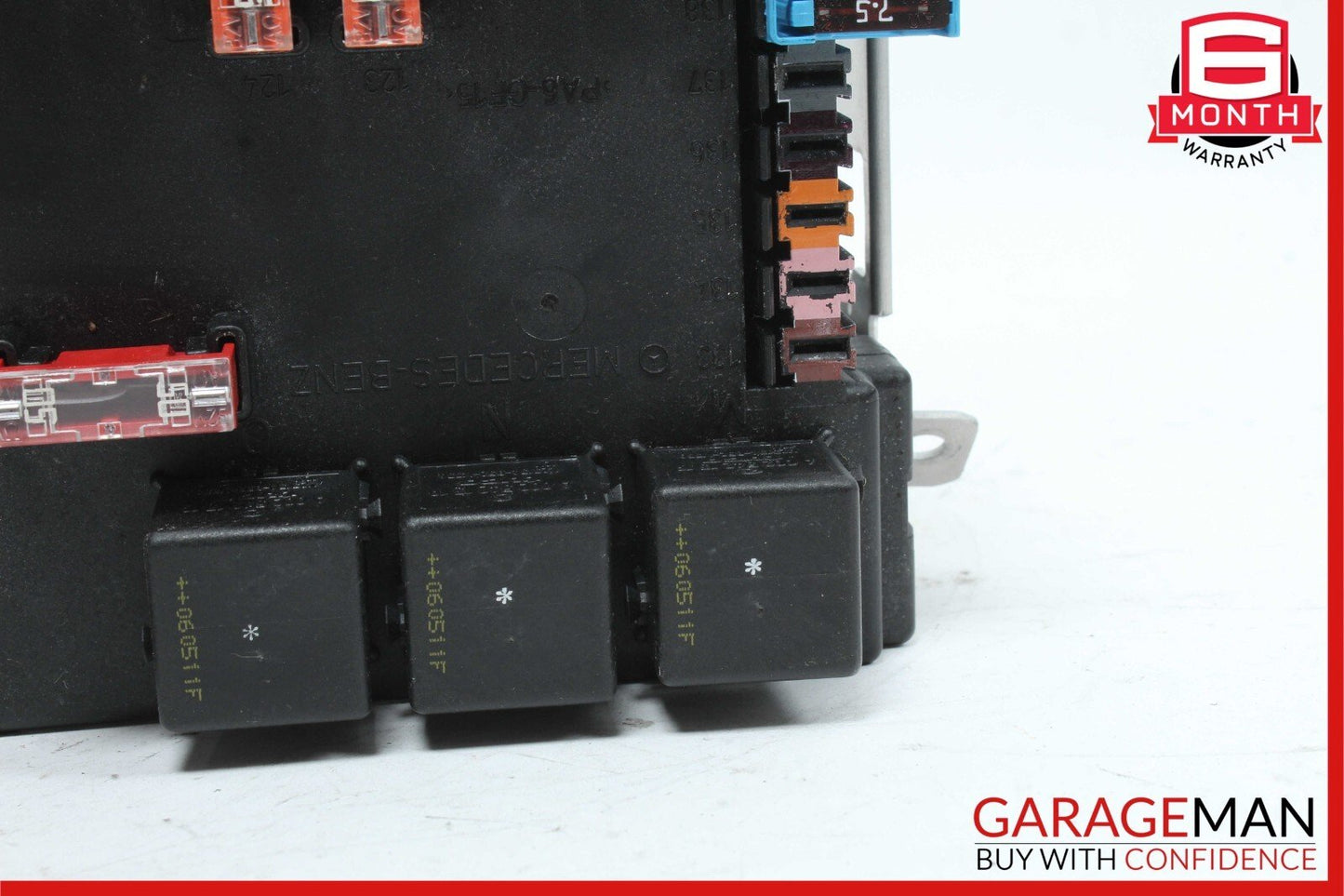 07-13 Mercedes W221 S550 CL550 Rear Trunk SAM Fuse Box Relay Block Assembly OEM