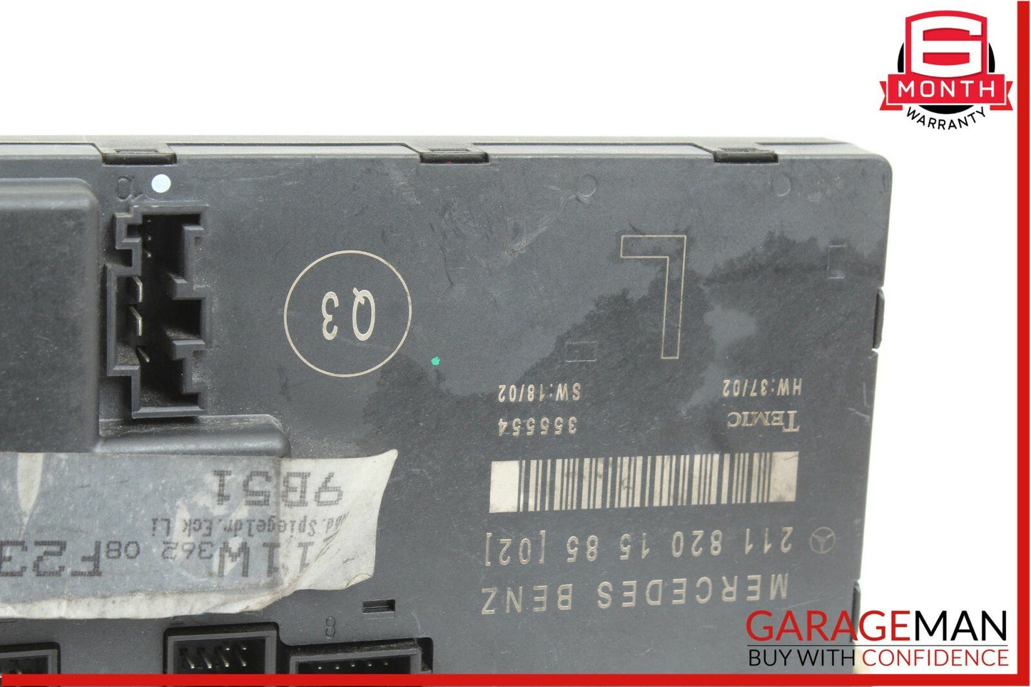 03-09 Mercedes W211 E55 AMG E350 E500 Front Left Side Door Control Module OEM