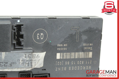 03-09 Mercedes W211 E55 AMG E350 E500 Front Left Side Door Control Module OEM