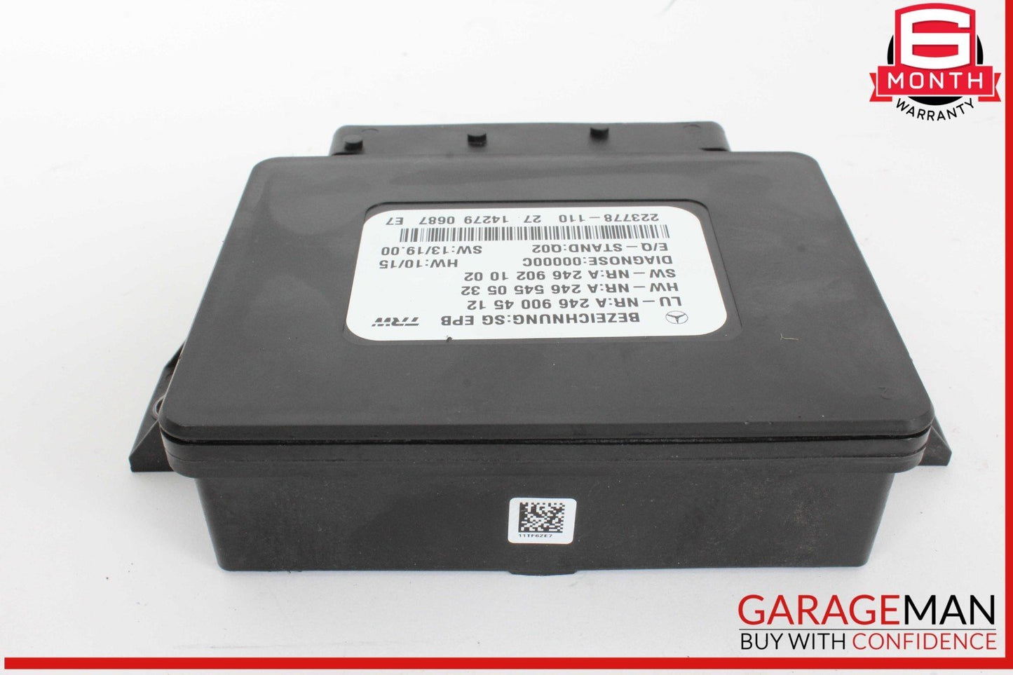 12-20 Mercedes W117 CLA250 SLK350 Hand Parking Brake Control Module Unit OEM