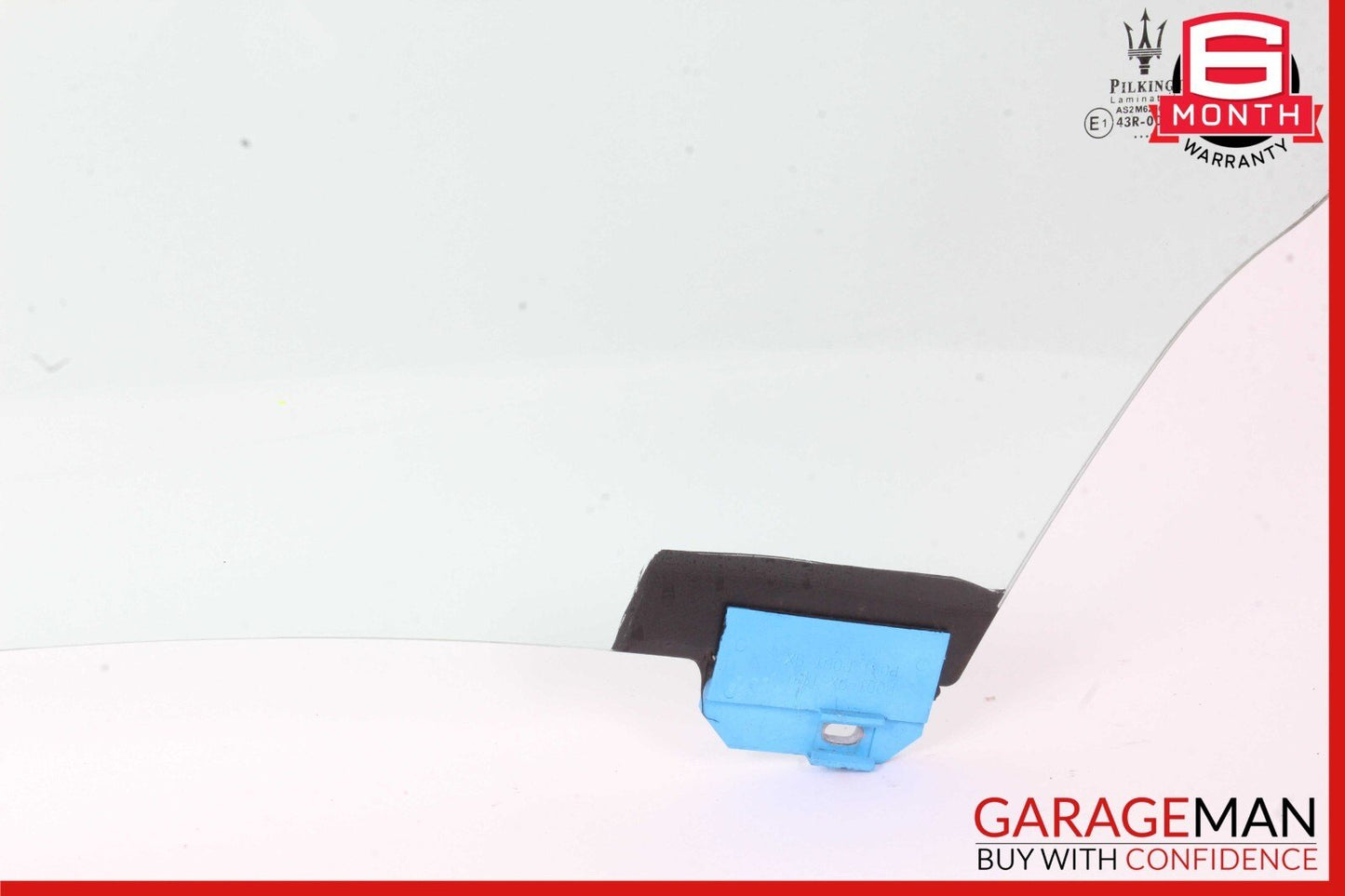 03-13 Maserati Quattroporte M139 Rear Left Side Door Window Glass OEM