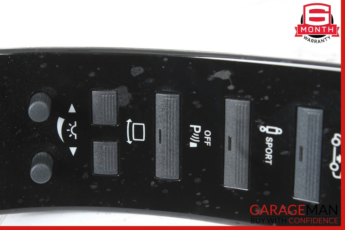 07-13 Mercedes W221 S550 CL550 Dash Suspention Cluster Control Switch 2218215451