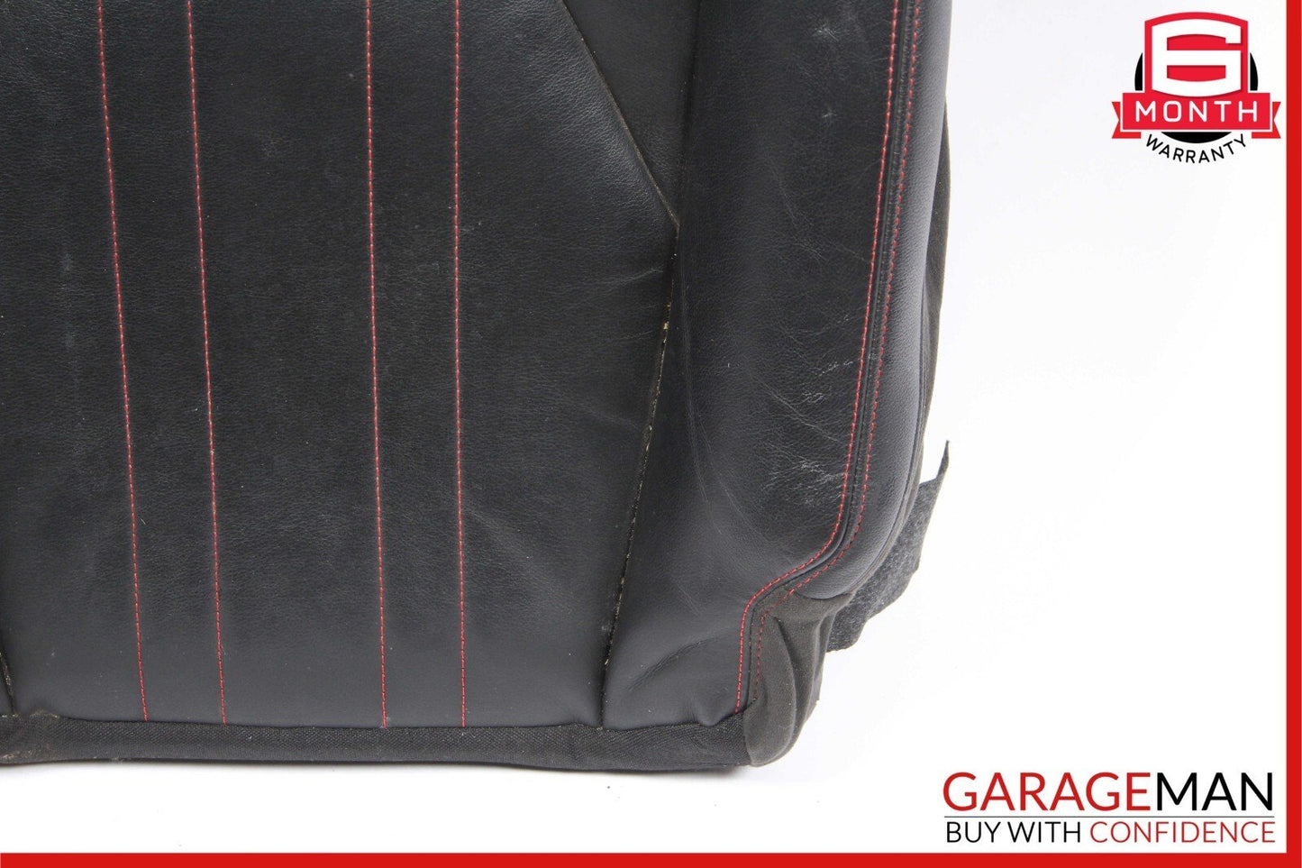 14-17 Maserati Ghibli Front Right Side Lower Bottom Seat Cushion Cover Black OEM