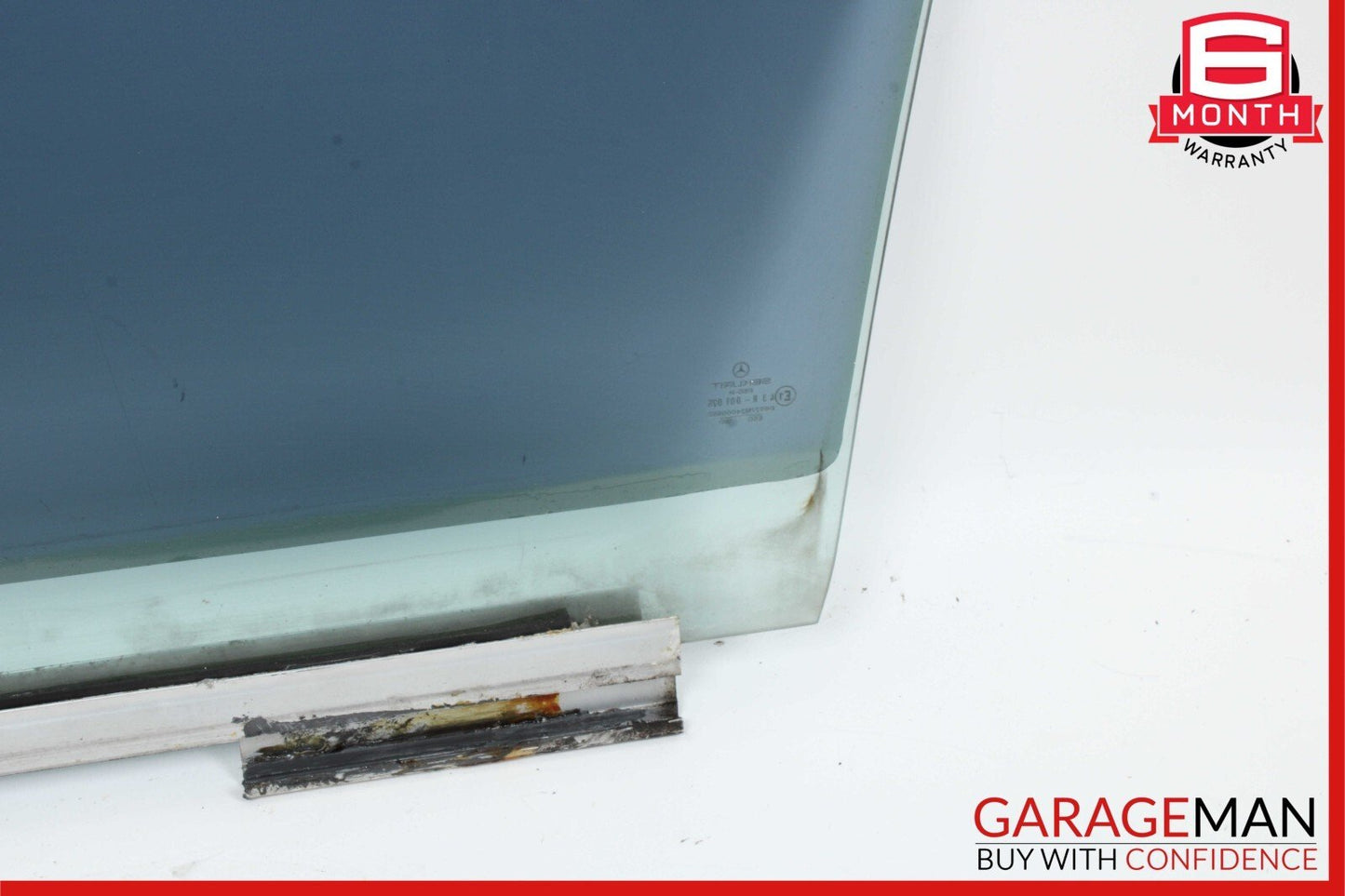 86-91 Mercedes W126 560SEL Front Right Passenger Side Door Window Auto Glass OEM