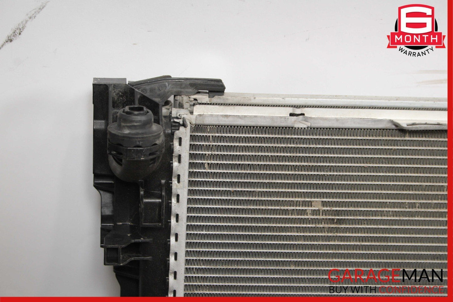 08-14 Mercedes C250 Engine Water Cooling Radiator Condenser Steering Cooler Assy