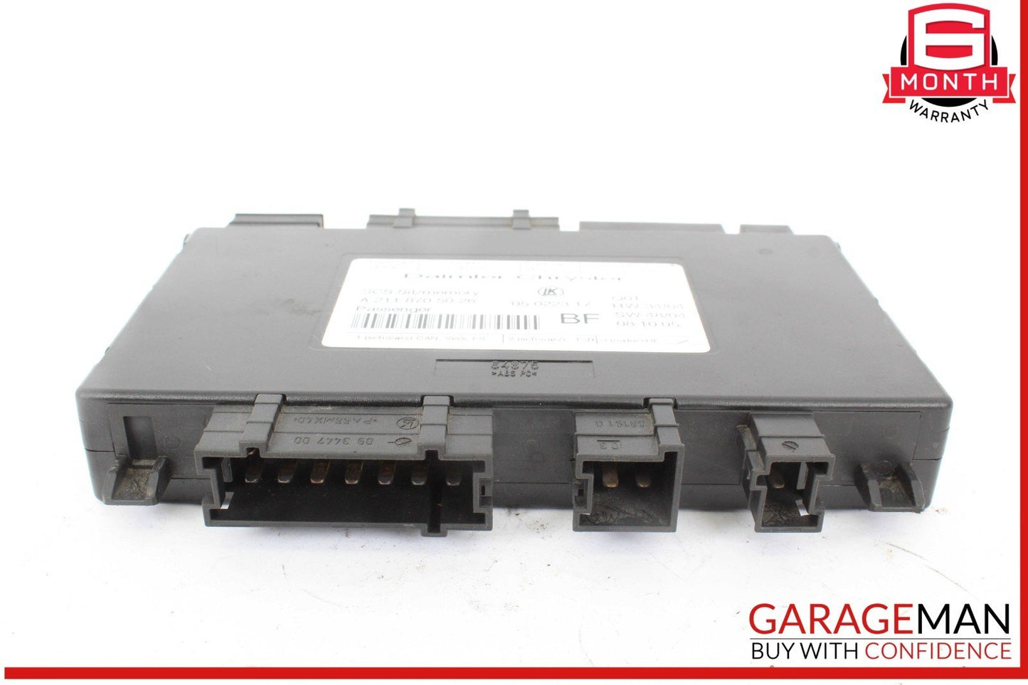 03-12 Mercedes W164 ML500 E500 E550 Front Right Seat Control Module OEM