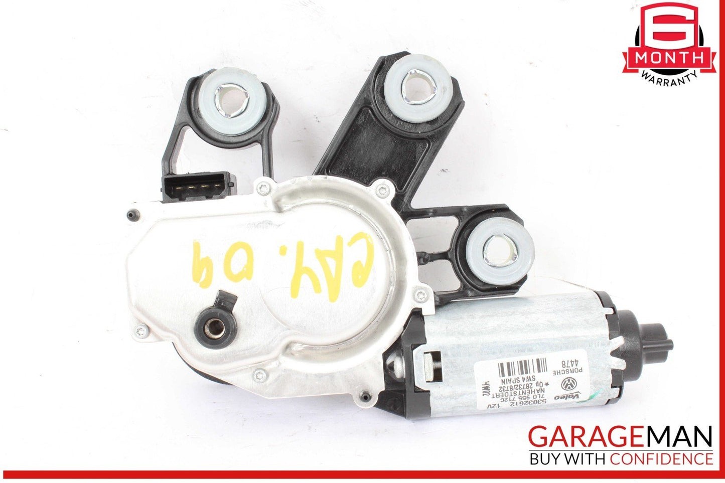 03-10 Porsche Cayenne 955 957 Rear Trunk Hatch Windshield Wiper Motor OEM