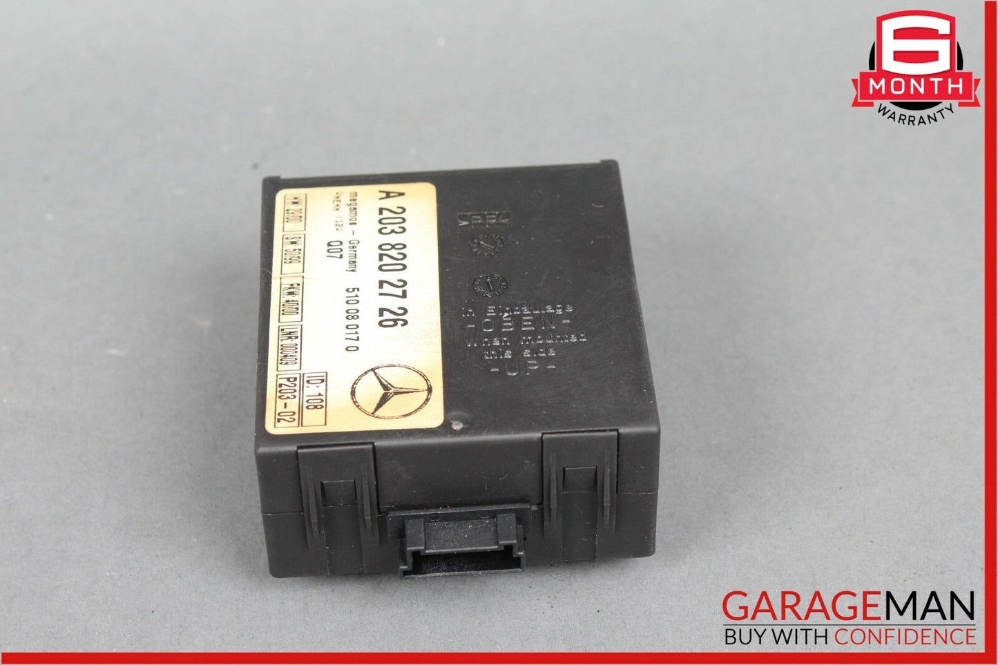 00-02 Mercedes W220 S430 S600 Anti Theft Alarm Signal Control Module Unit OEM