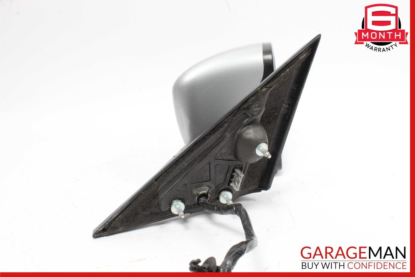 14-17 Maserati Ghibli Front Right Side Mirror Door Rear View Silver/Black OEM