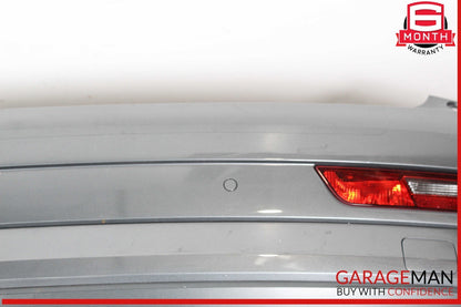 16-18 Audi Q3 Rear Bumper Cover w/ Parking PDC Sensors Silver OEM