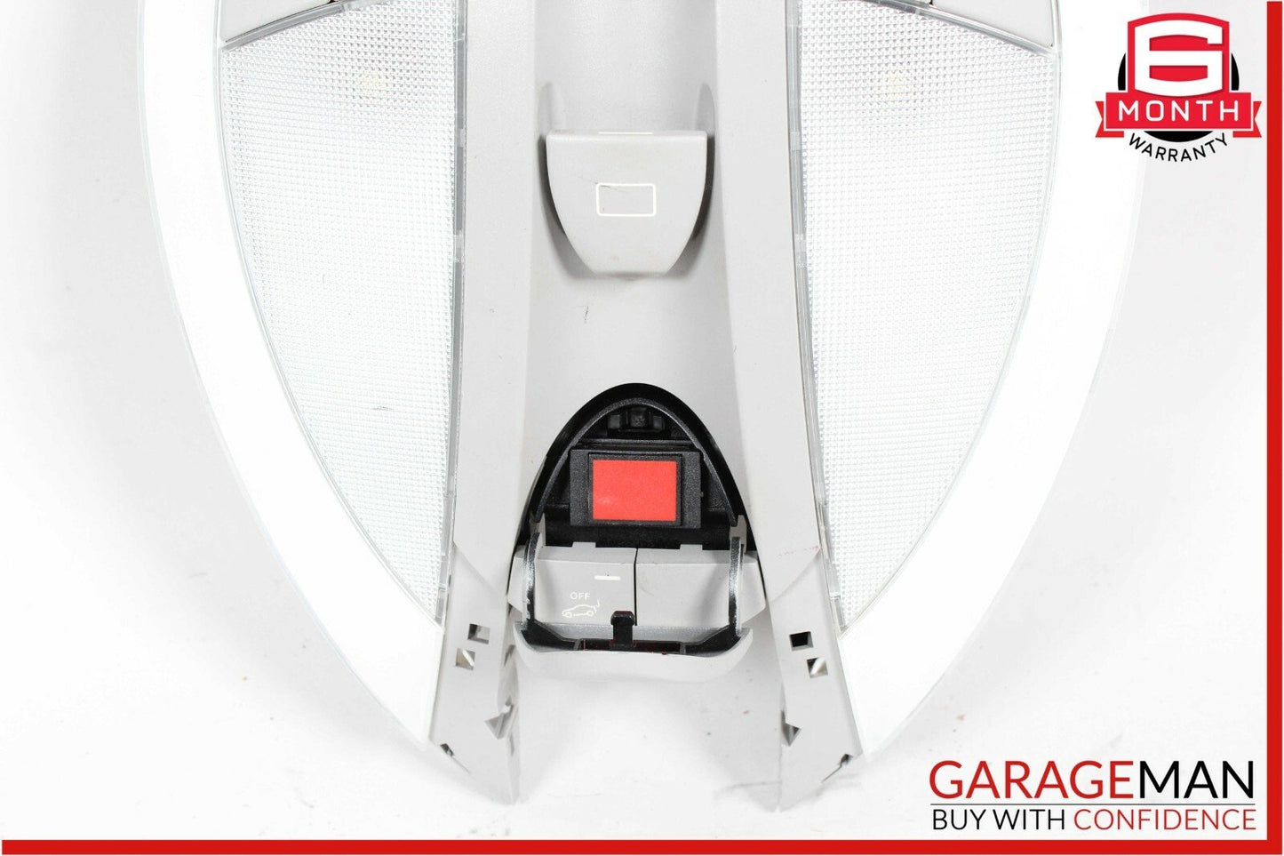 06-11 Mercedes W219 CLS500 Front Overhead Dome Light Lamp Sunroof Switch Grey