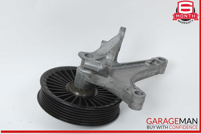 11-20 Mercedes X166 GL450 GL550 CLS550 V-Belt Tensioner Pulley Mount OEM